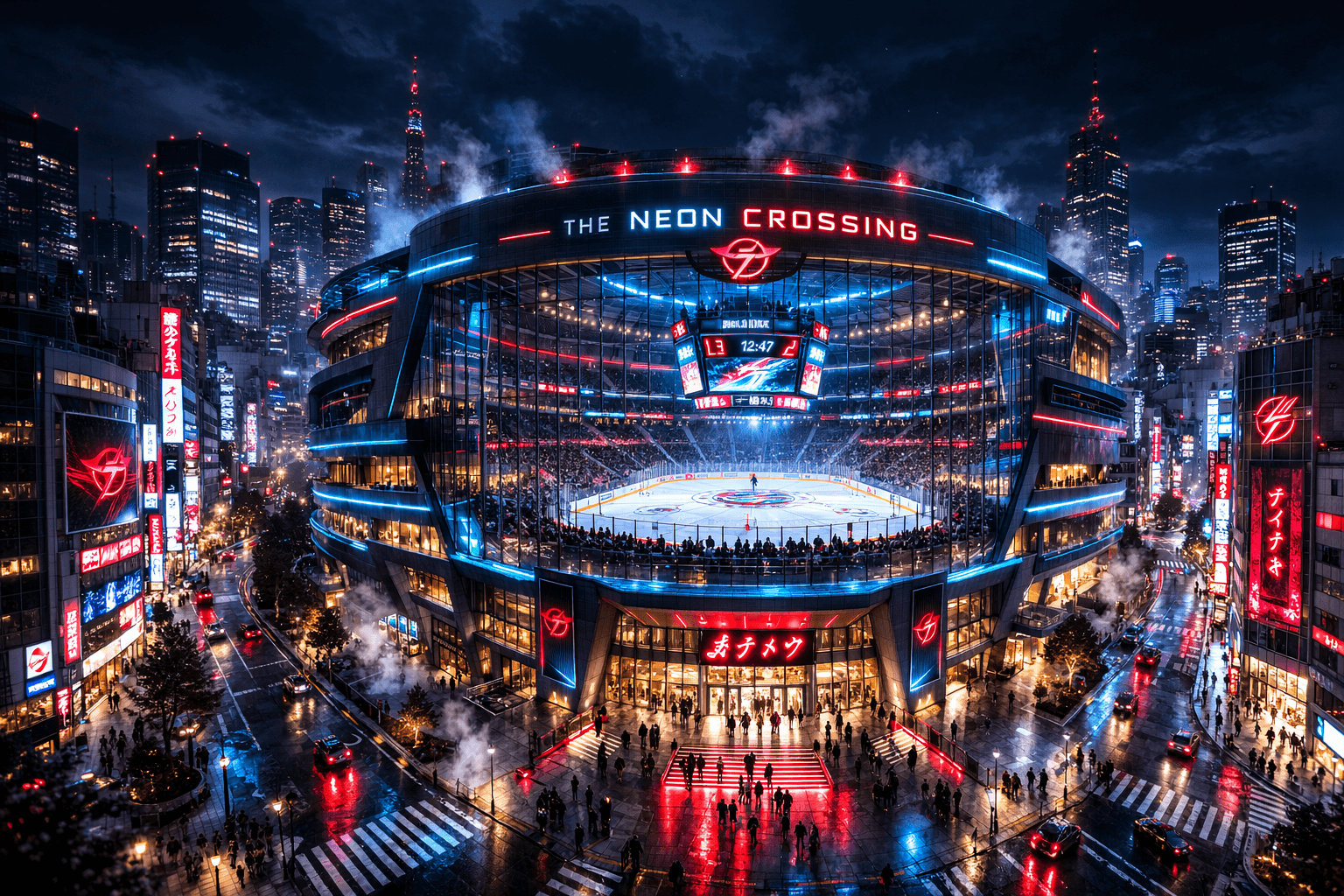 The Neon Crossing